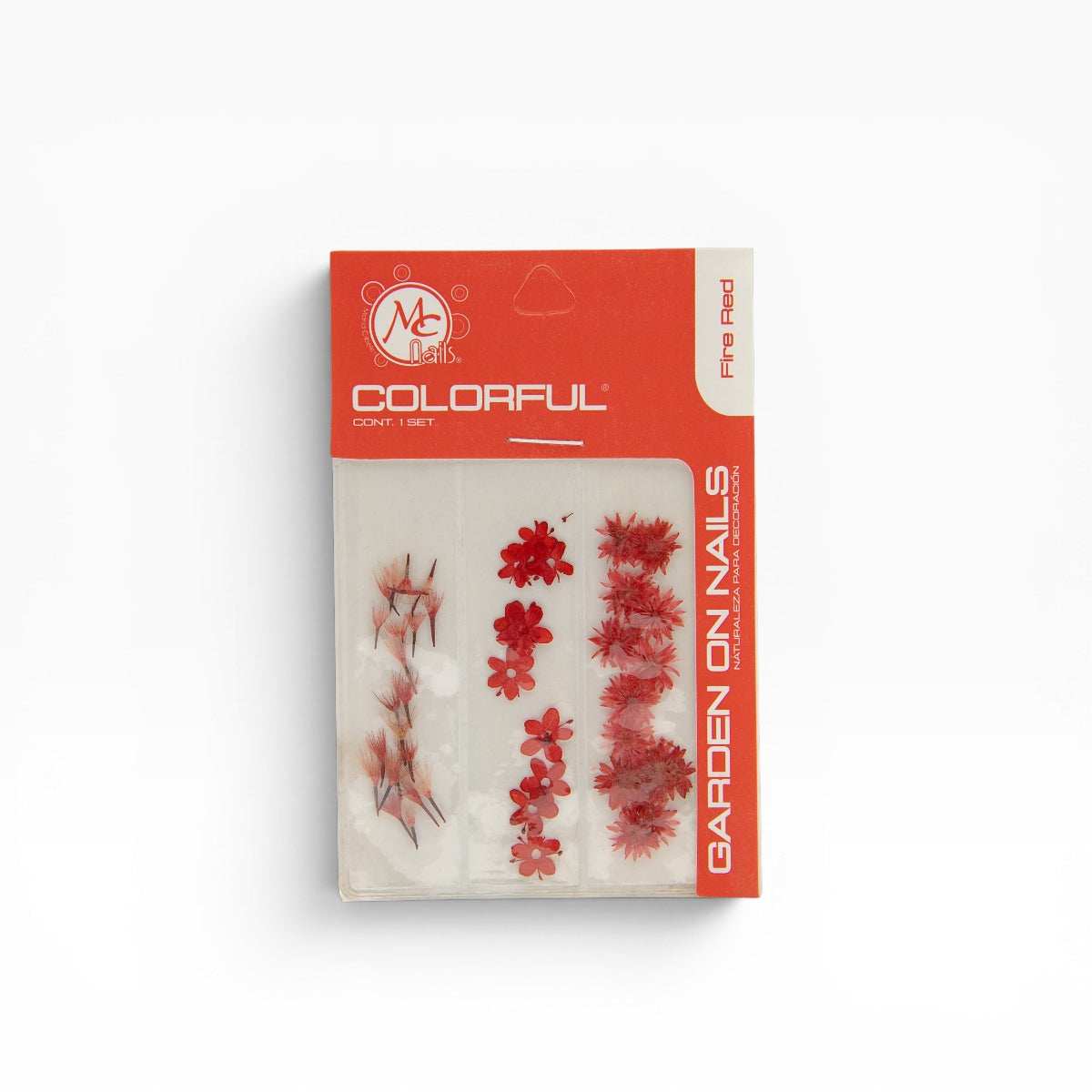 COLORFUL NATURALEZA SET de 3 MIX COLOR: FIRE RED