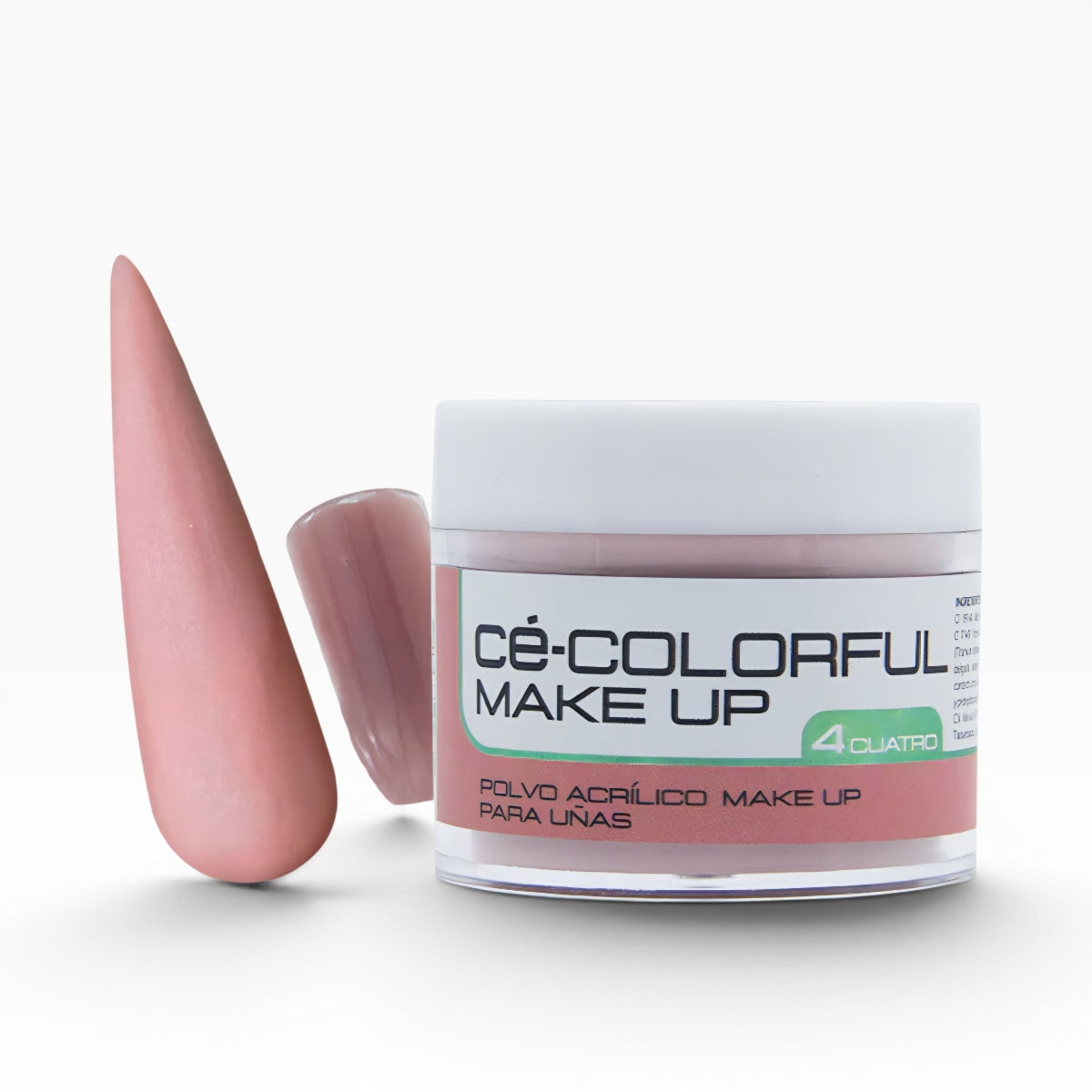 COLORFUL POLVO ACRILICO MAKE UP 56g/2oz  4 CUATRO