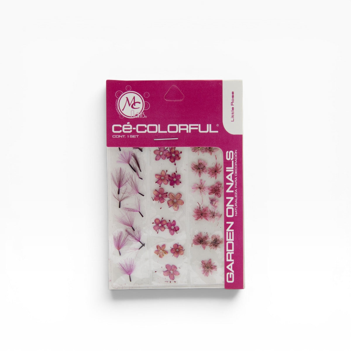 COLORFUL NATURALEZA SET de 3 MIX COLOR: LITTLE ROSE