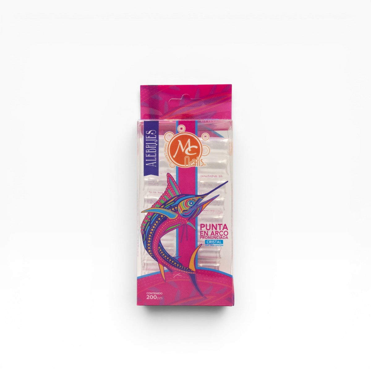Tips 200 pz cristal