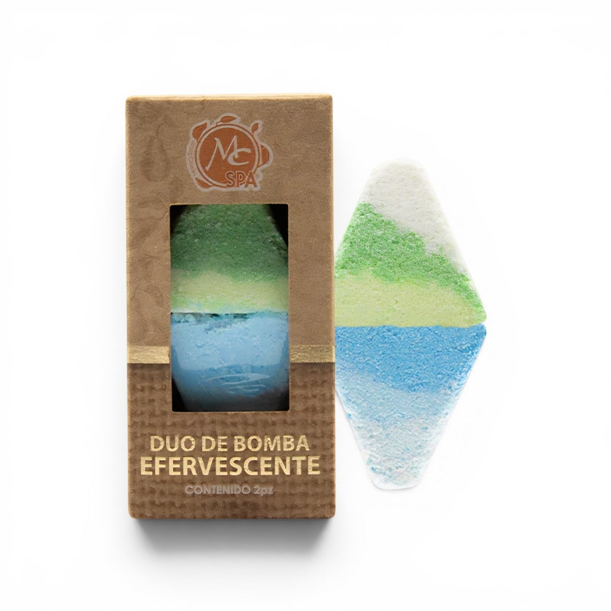 Duo de bombas efervescentes PERA Y MENTA