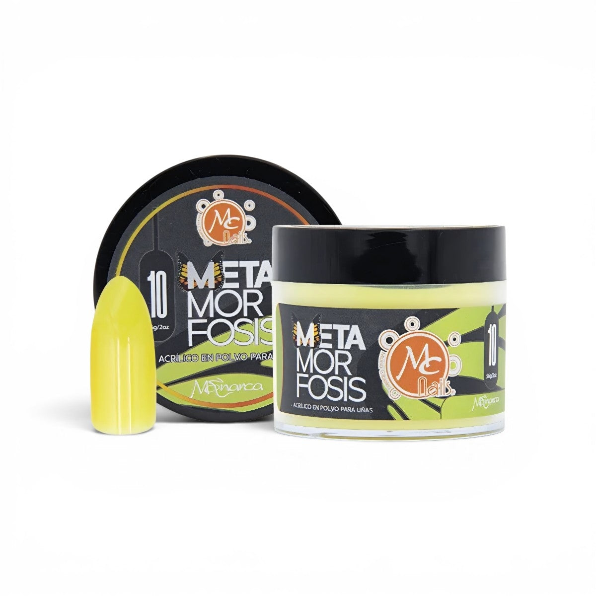 Polvo acrílico 2oz Monarca METAMORFOSIS #10