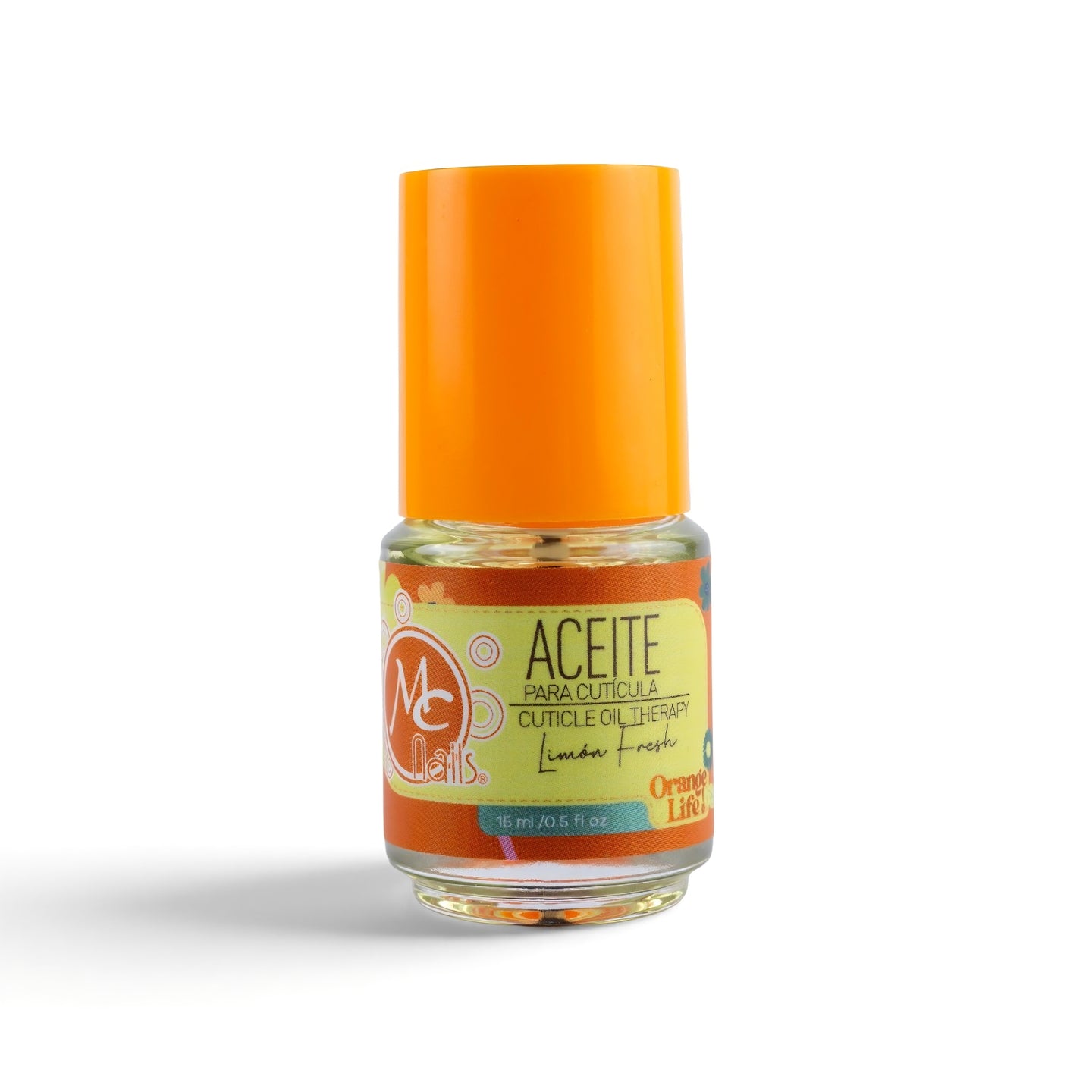 ACEITE PARA CUTICULA ORANGE LIFE LIMON FRESH 15ML