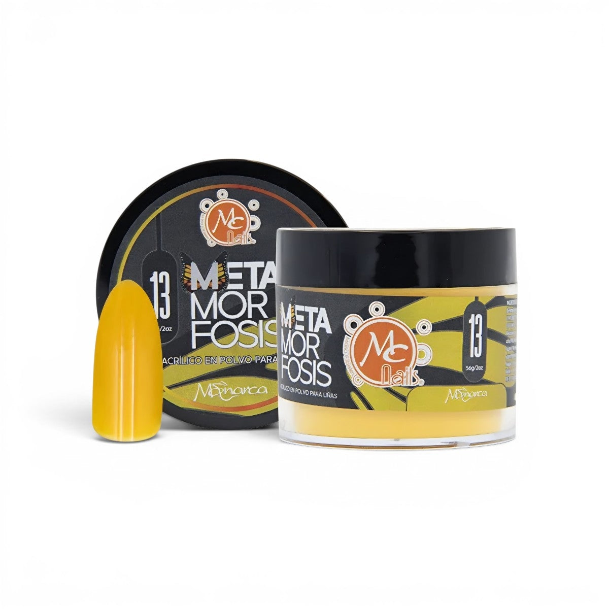 Polvo acrílico 2oz Monarca METAMORFOSIS #13