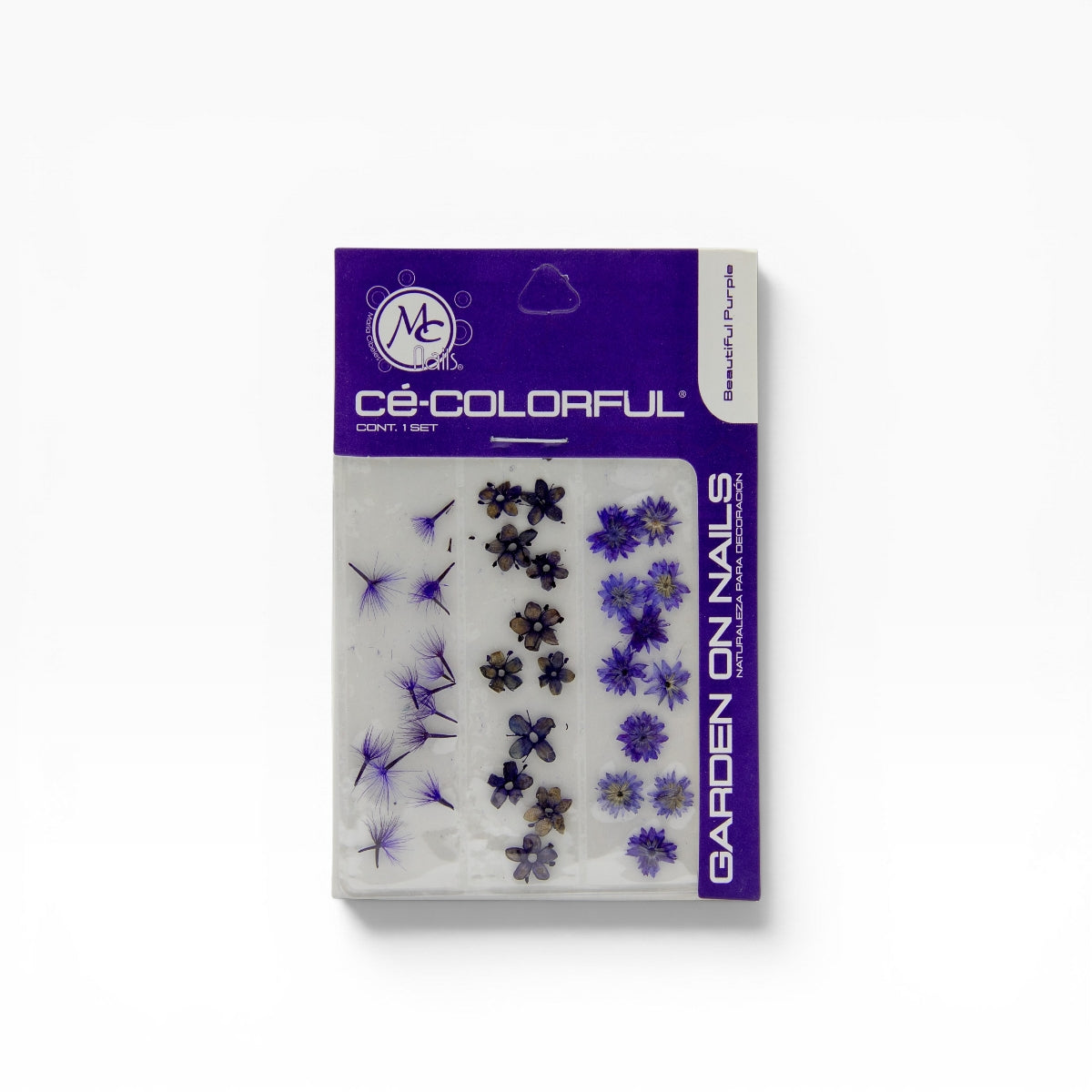 COLORFUL NATURALEZA SET de 3 MIX COLOR: BEAUTIFUL PURPLE