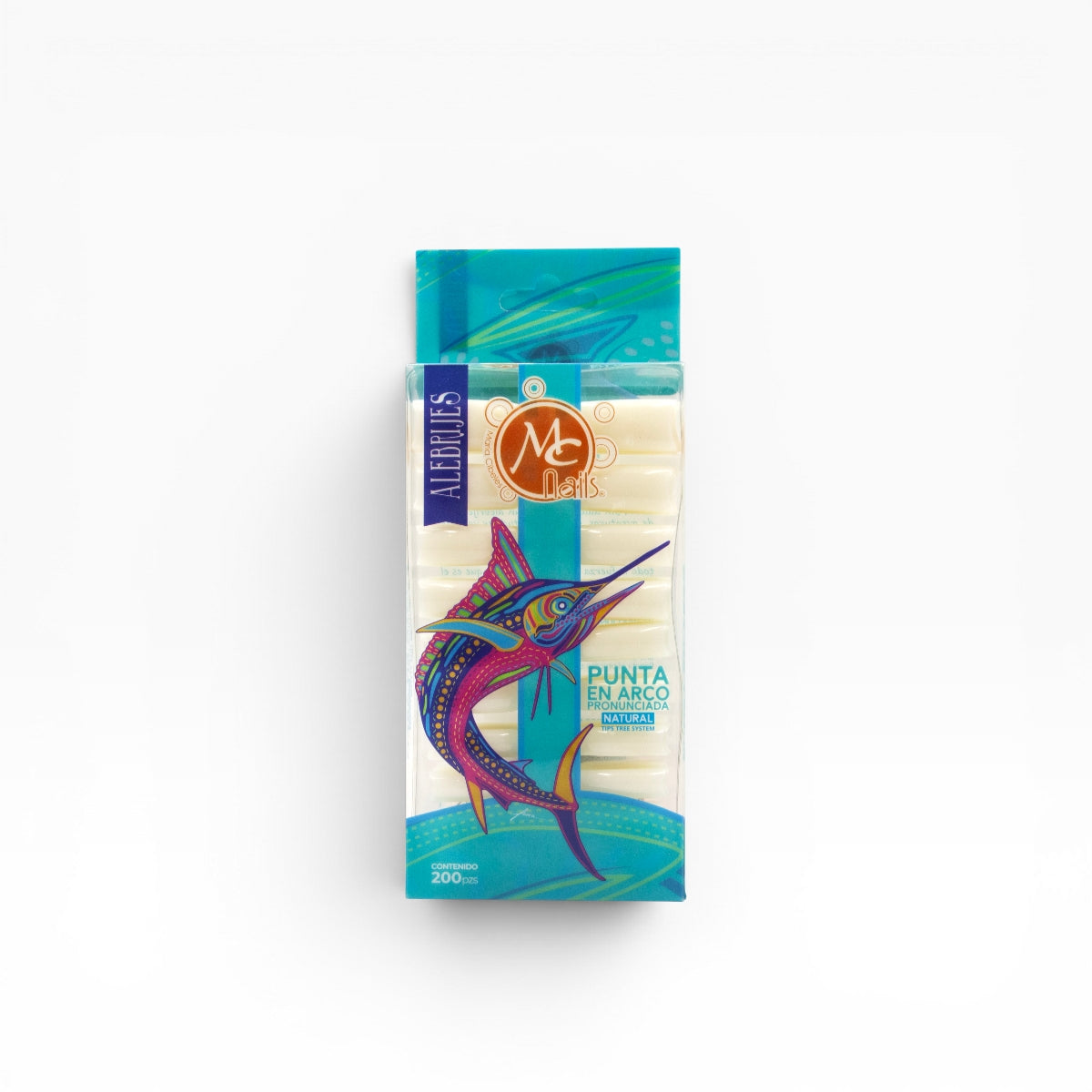 Tips 200 pz natural