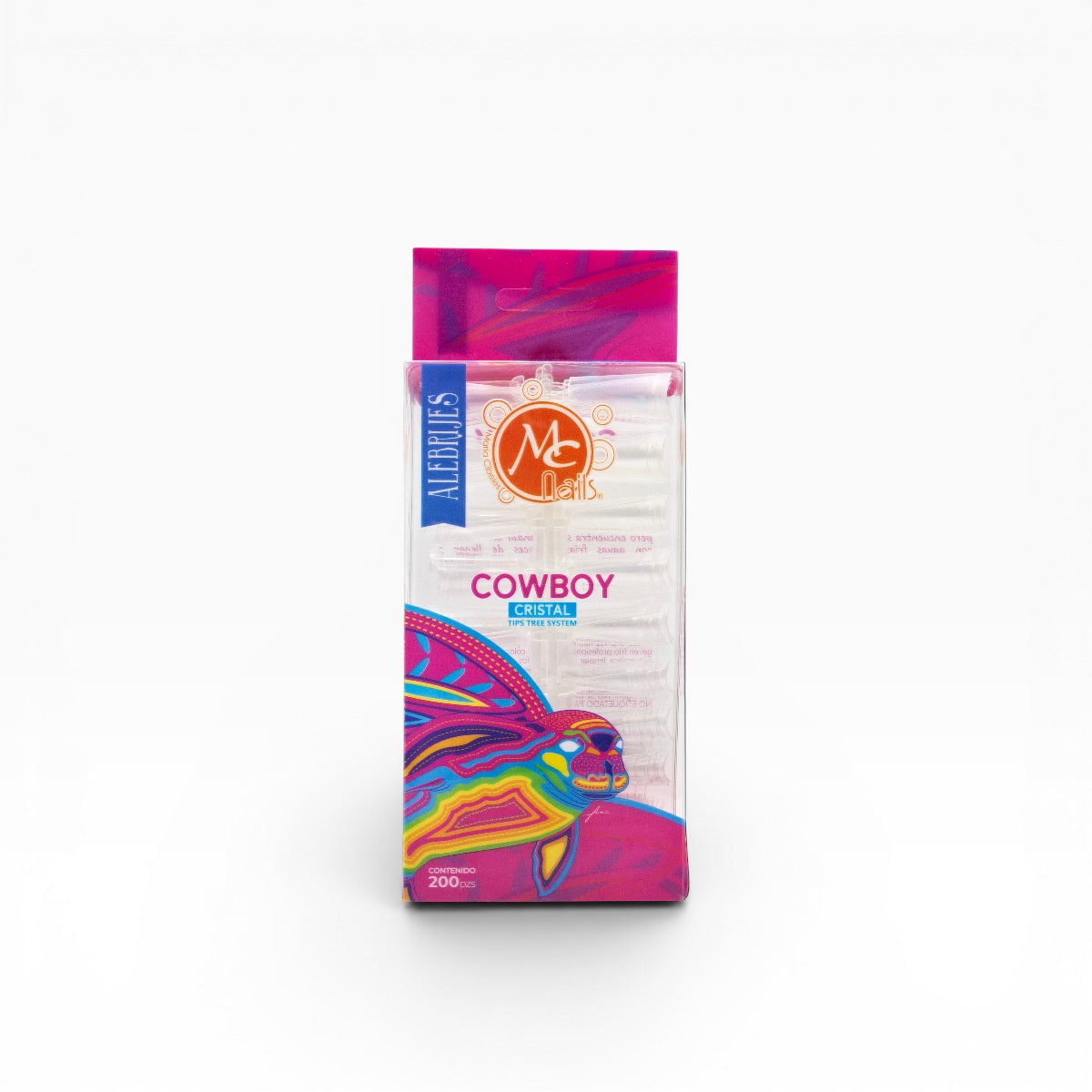 Tips cowboy 200 pz Transparente