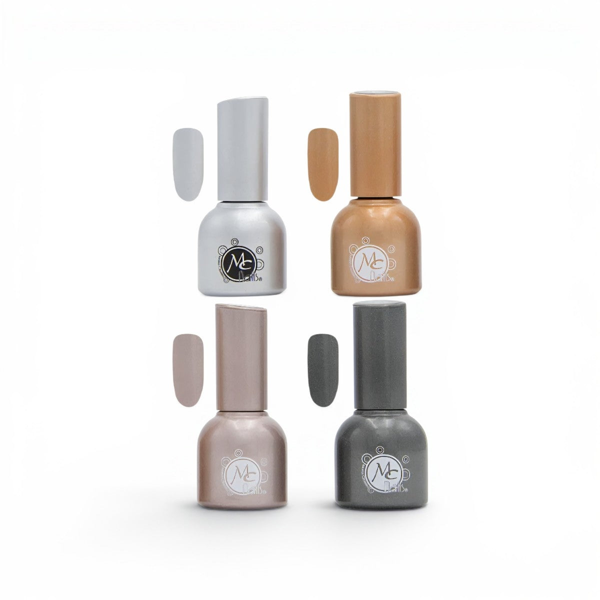COLORFUL GEL POLISH MOON LIGHT SERIES A 4PZS