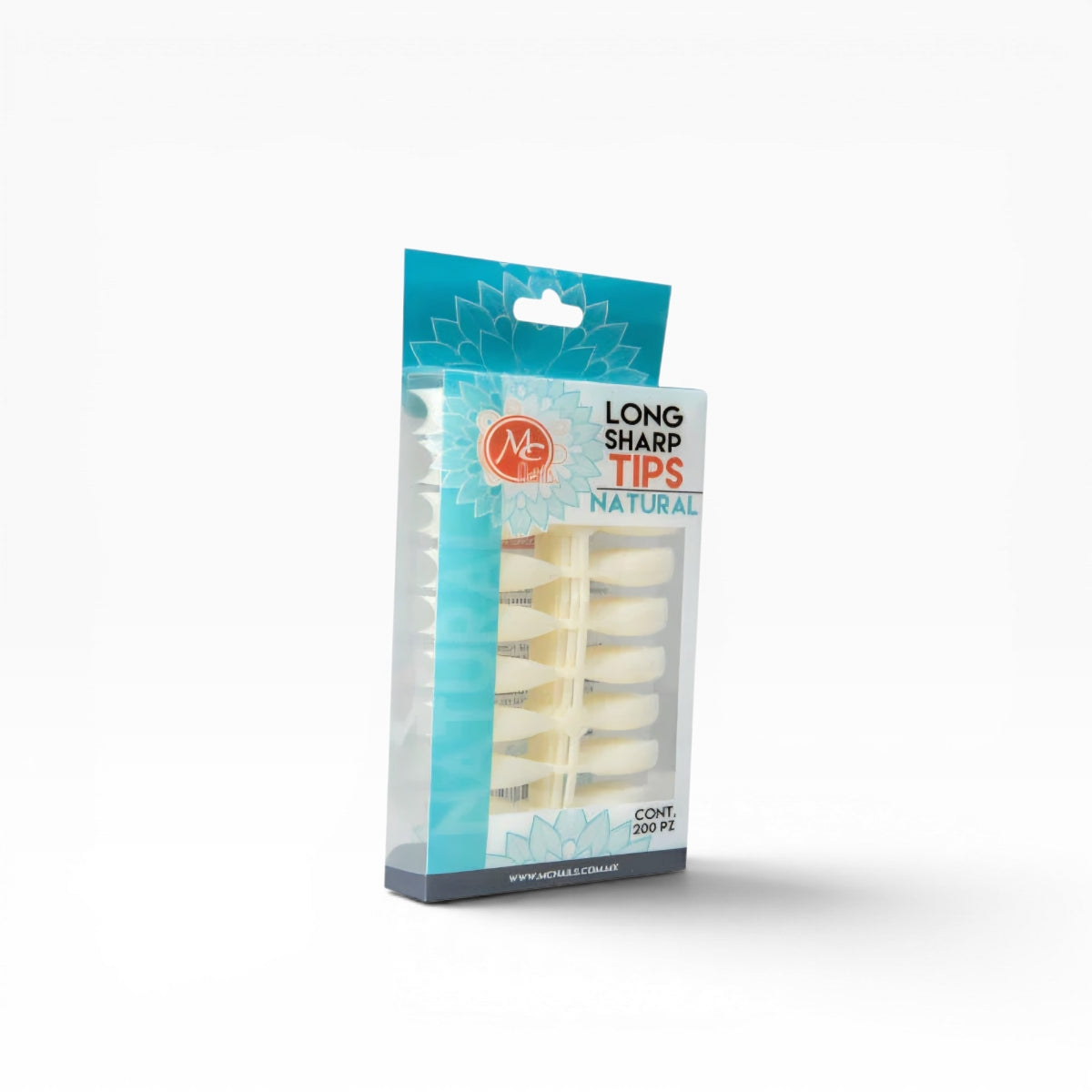Tips Long Sharp 200 pz Natural