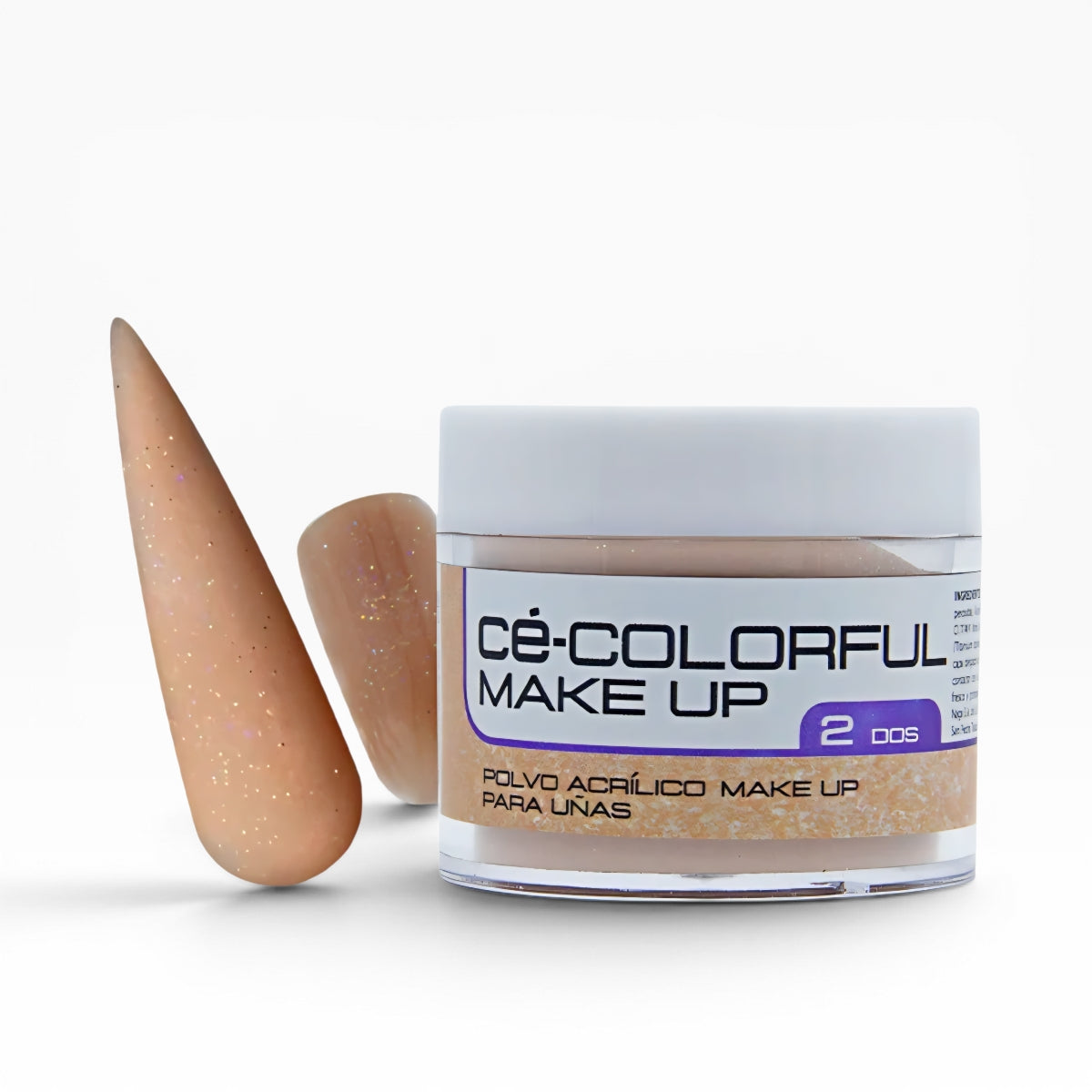 COLORFUL POLVO ACRILICO MAKE UP 56g/2oz  2 DOS