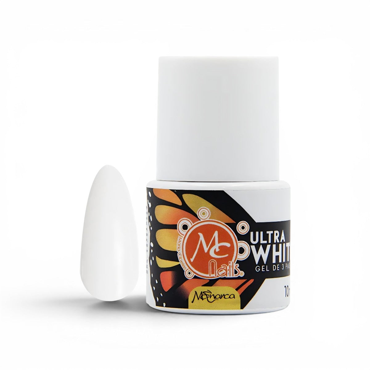 Gel de 3 pasos Monarca ULTRA WHITE 10ml