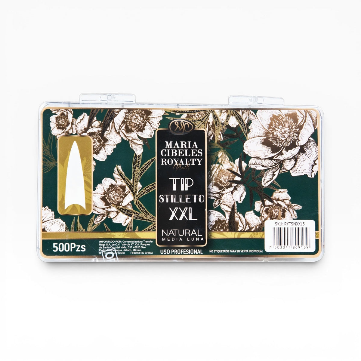 MC Royalty XXL STILLETO 500PCS NATURAL