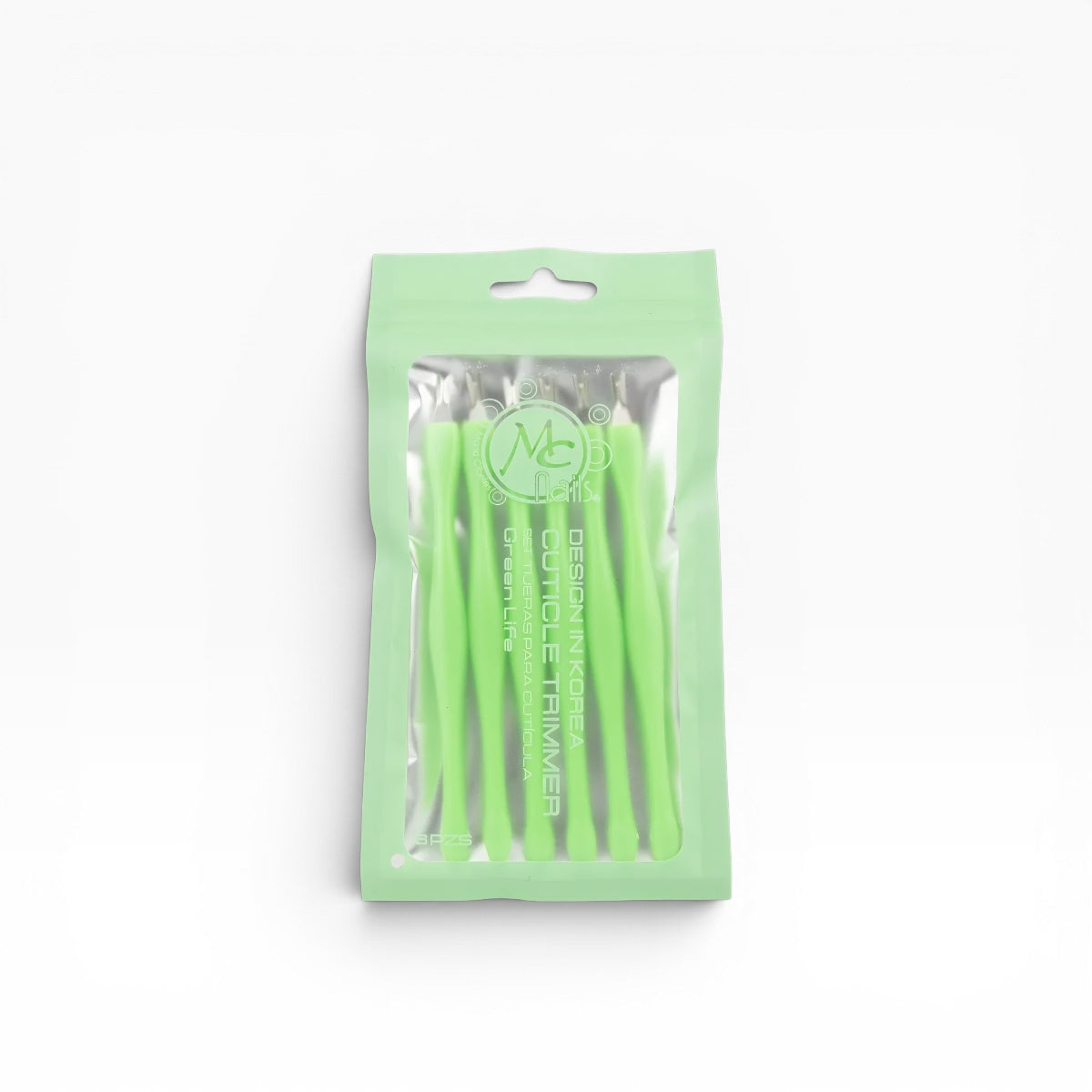 COLORFUL CORTA CUTICULA Green Life set 6pz