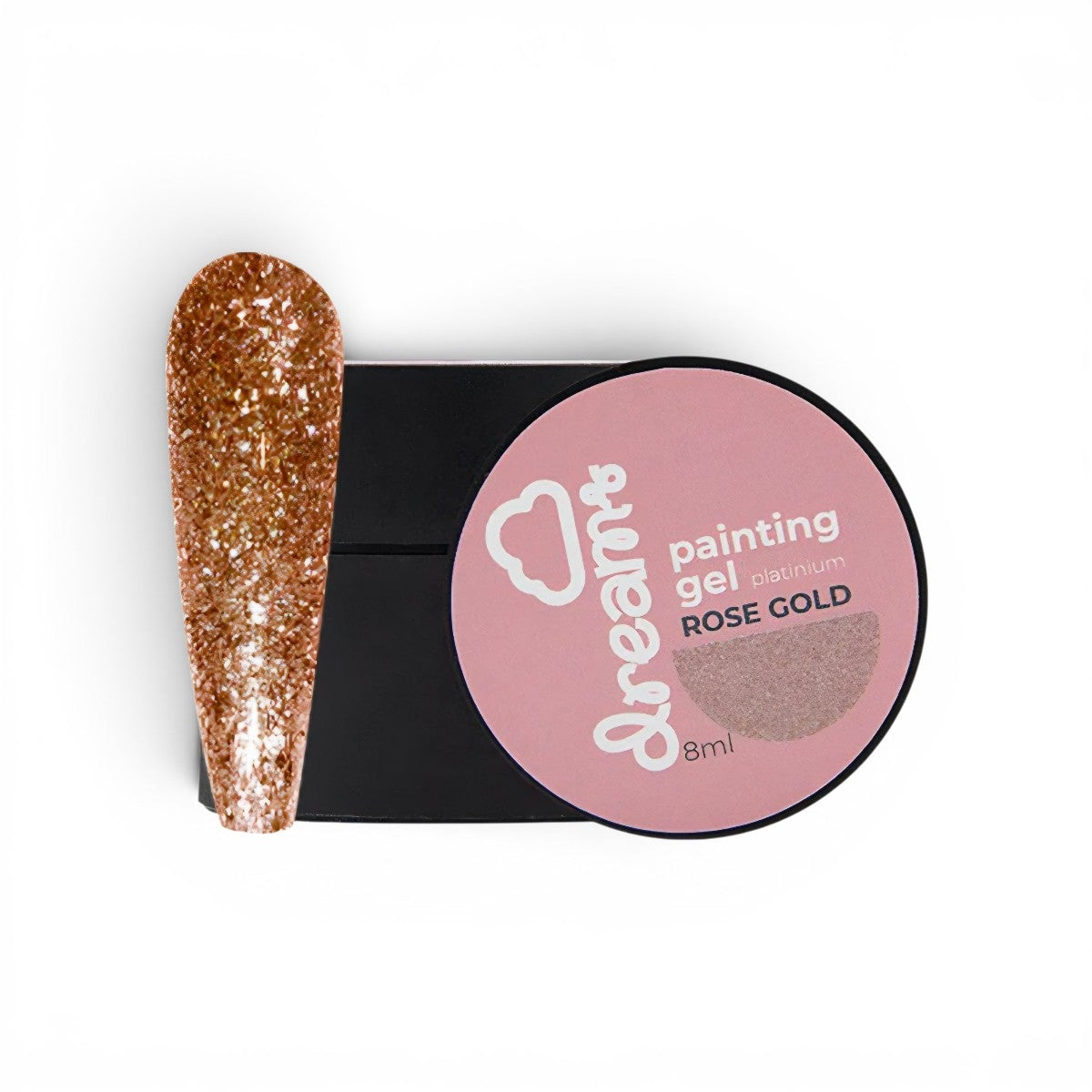 MC Dreams Painting gel PLATINIUM ROSE GOLD  8ML