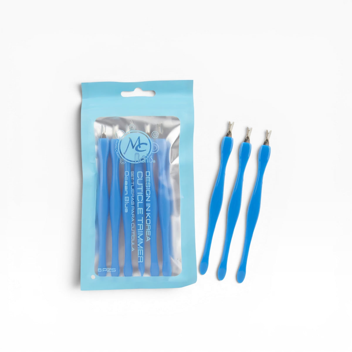 COLORFUL CORTA CUTICULA Ocean Blue set 6pz