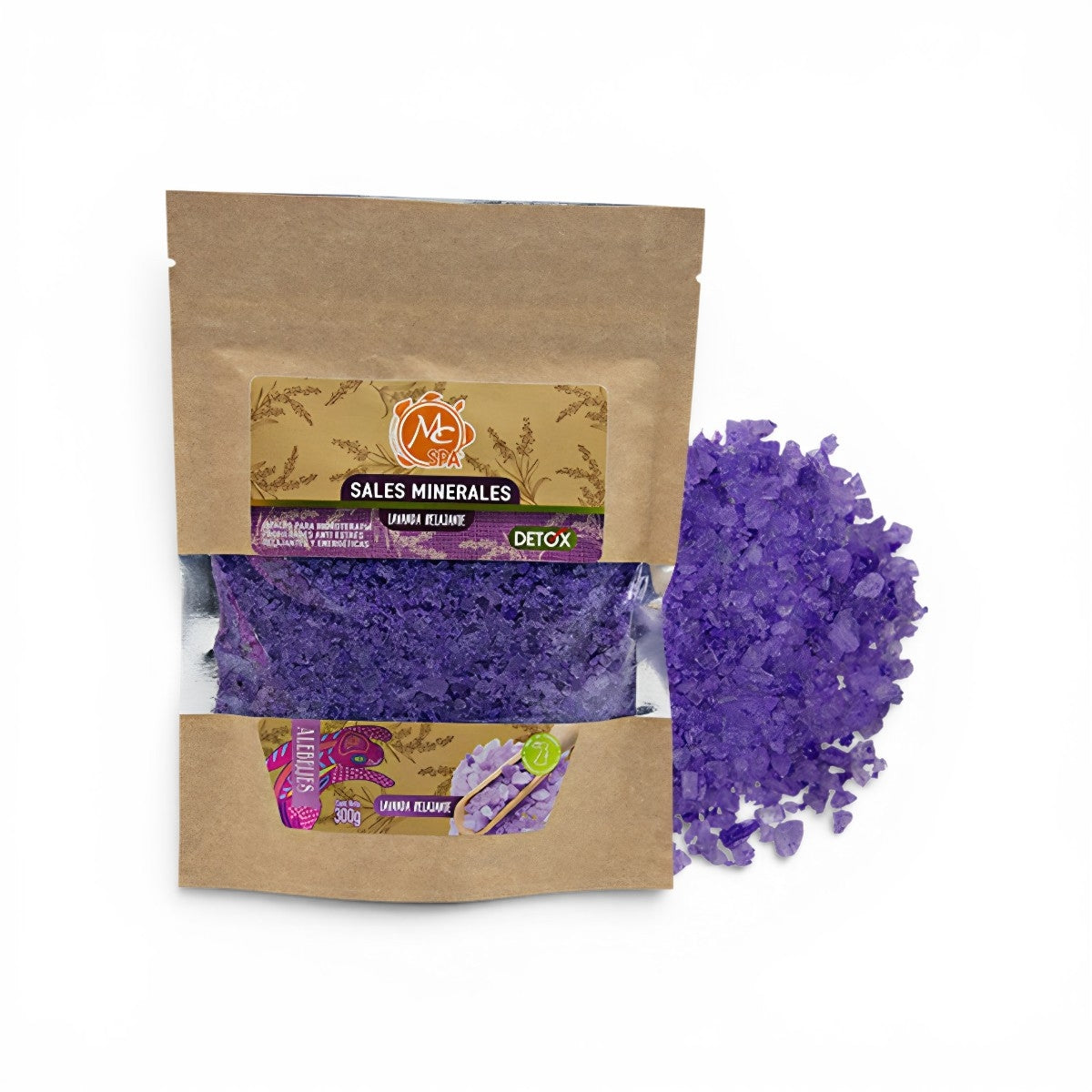 Sales minerales 300 g LAVANDA RELAJANTE