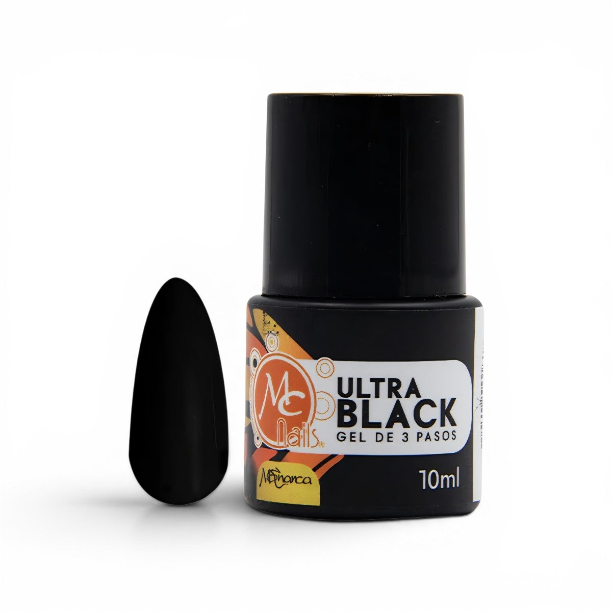 Gel de 3 pasos Monarca ULTRA BLACK 10ml
