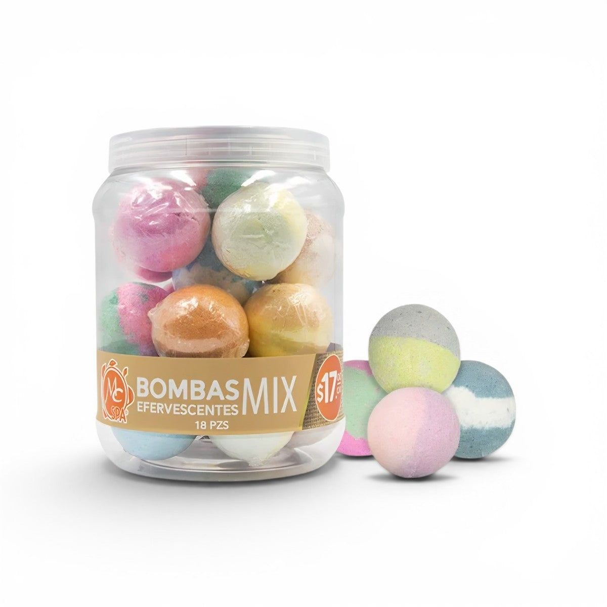 BOMBAS EFERVESCENTES MIX MC NAILS SPA