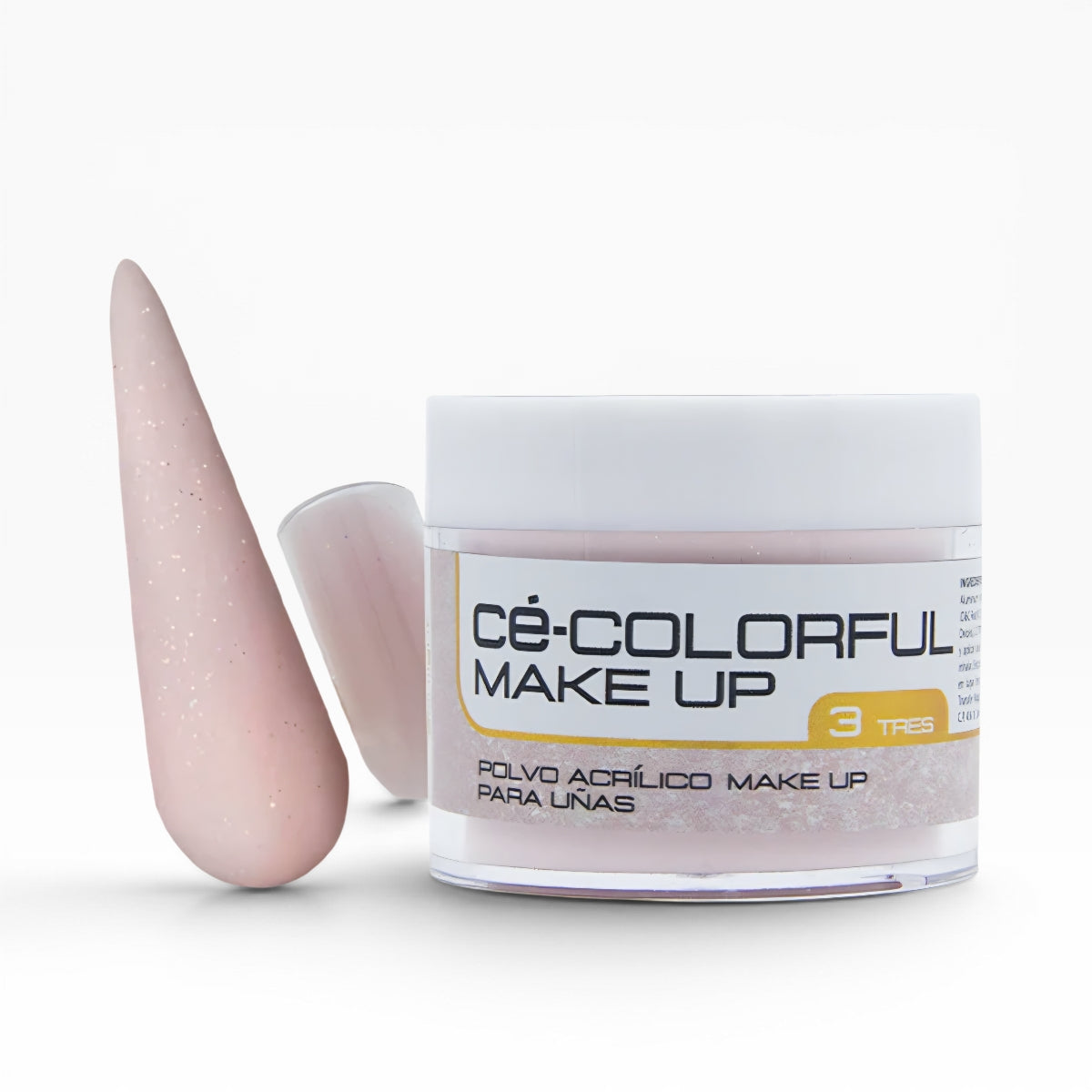 COLORFUL POLVO ACRILICO MAKE UP 56g/2oz  3 TRES