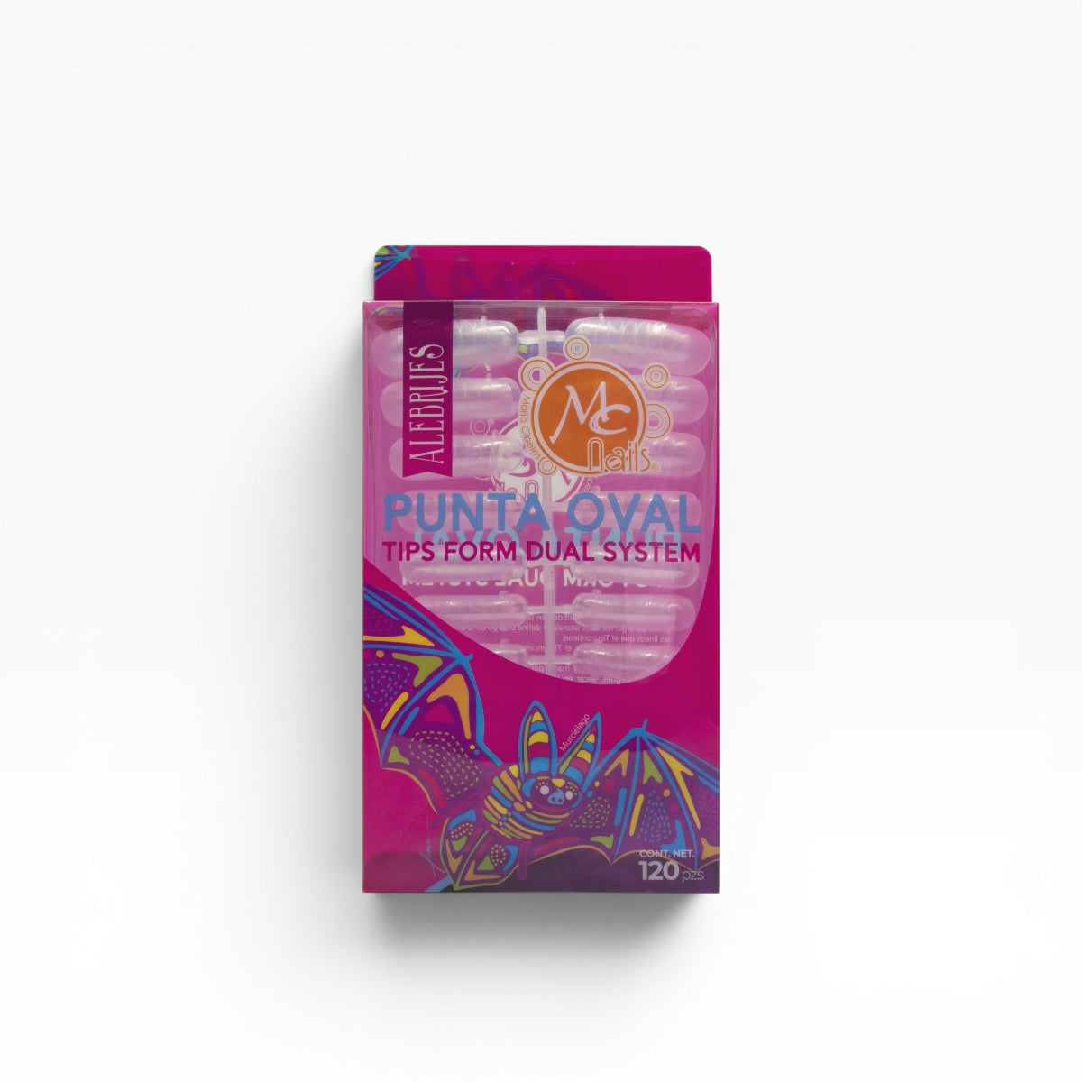 Tips Dual System PUNTA OVAL 120 pz