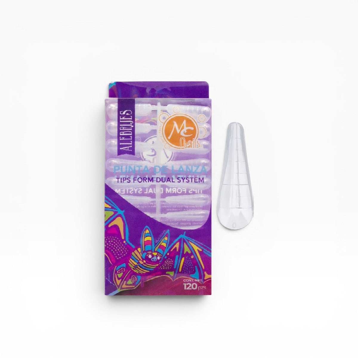 Tips Dual System Punta de lanza 120 pz