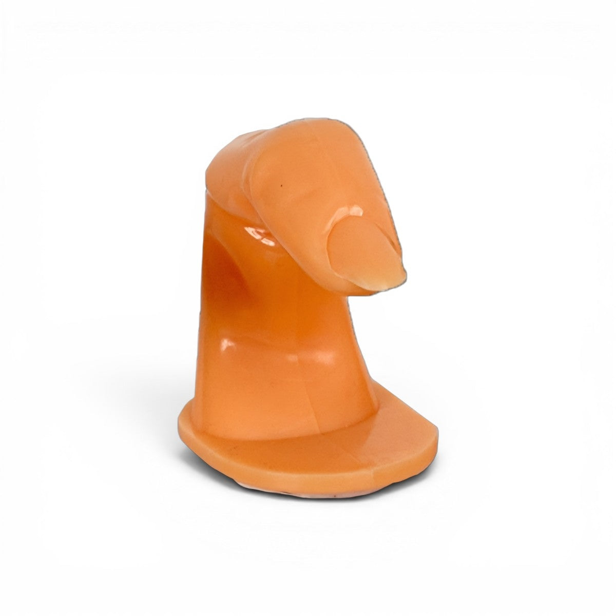 Dedo de práctica con uña