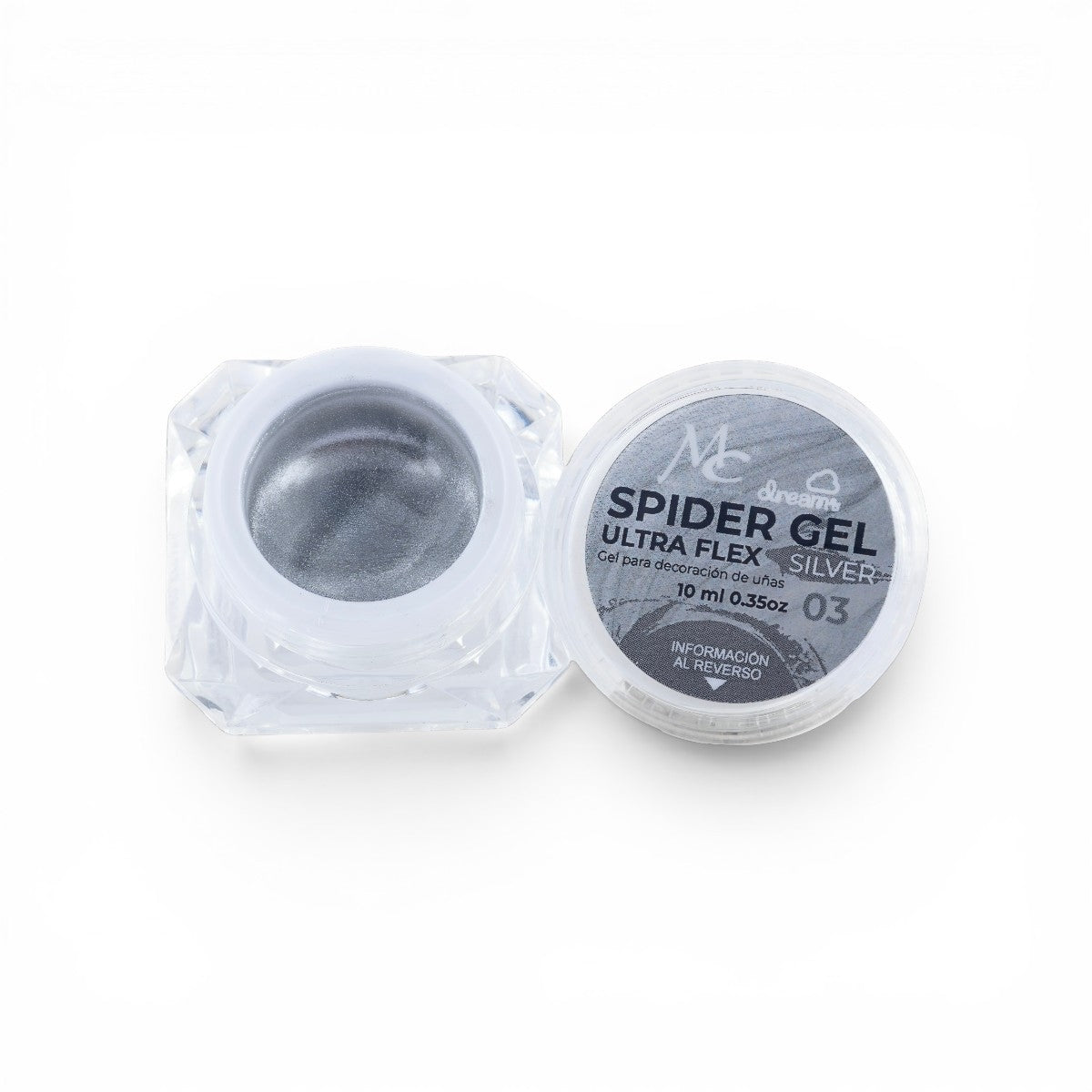 MC Dreams GEL SPIDER SILVER 10 ml
