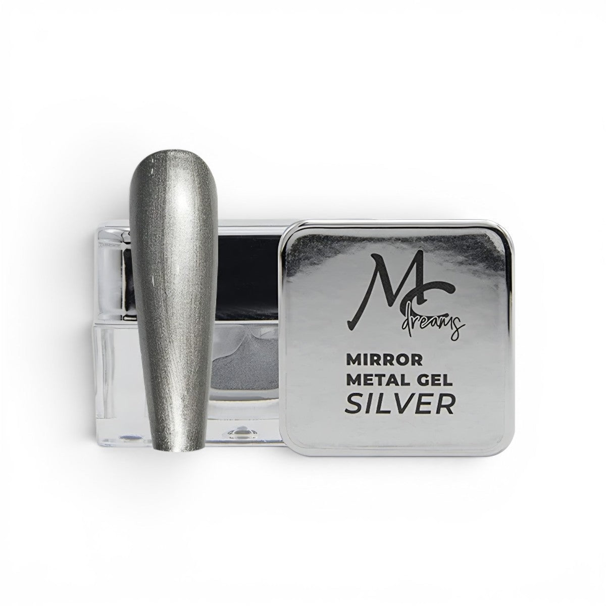 MC Dreams Mirror Metal GEL SILVER 5ml