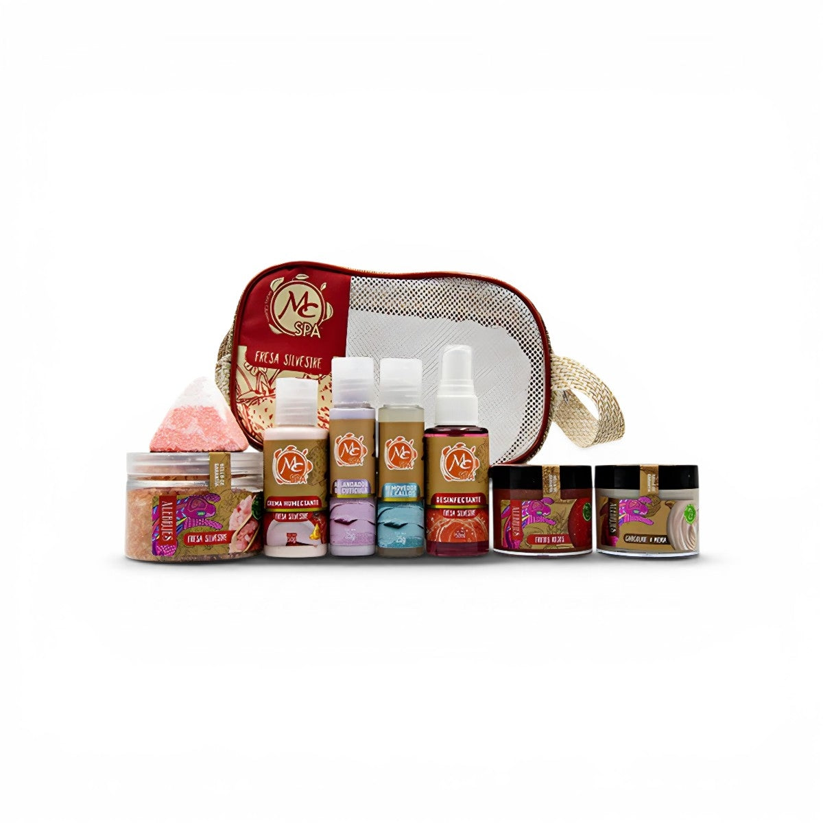 Kit Practic SPA (pedicure y manicure) 9 pz FRESA SILVESTRE