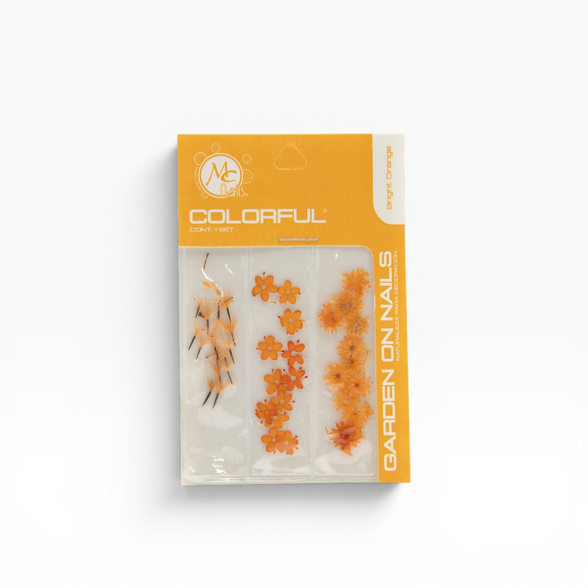 COLORFUL NATURALEZA SET de 3 MIX COLOR: BRIGHT ORANGE